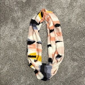 Christopher & Banks Multicolor Patterned Infinity Scarf
